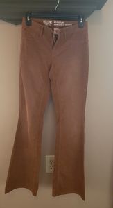 Mid rise flare corduroy